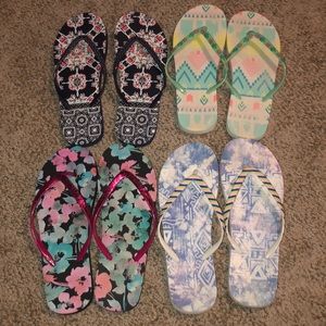 Aeropostale Flip Flops Size 9-10